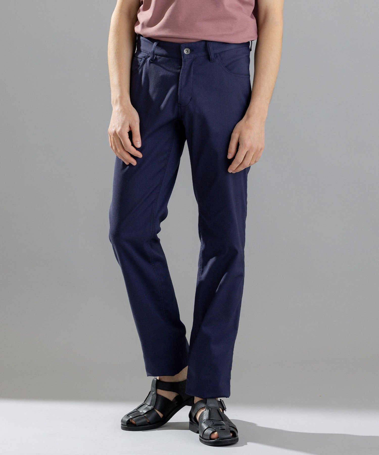 【SALE／30%OFF】JOSEPH HOMME アポロテックストレッチ / CIGAR ジョゼフ オム パンツ その他のパンツ ネイビー グレー【送料無料】