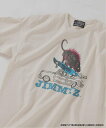 JOURNAL STANDARD relume JIMMY'Z / ジミーズ 別注 ヴィンテージロゴTシャツ ジャーナル スタンダード レリューム トップス カットソー・Tシャツ ブラウン ブラック