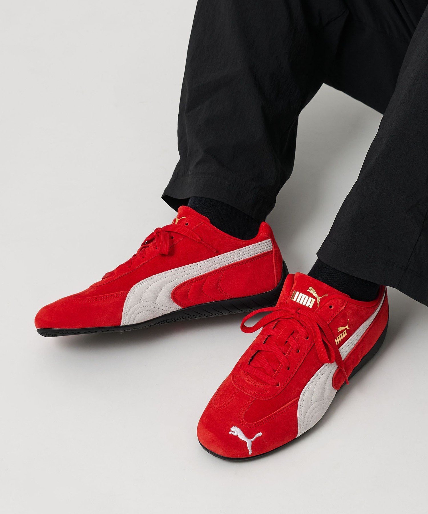 BEAUTY&YOUTH UNITED ARROWS ＜PUMA＞スピードキャット OG スニーカー ビューティー＆ユース　ユナイテッドアローズ シューズ・靴 スニーカー レッド ブラック【送料無料】