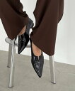 CAPRICIEUX LE'MAGE 【再入荷】キースリット2WAYシューズ カプリシュ レマージュ シューズ・靴 その他のシューズ・靴 ブラック【送料無料】