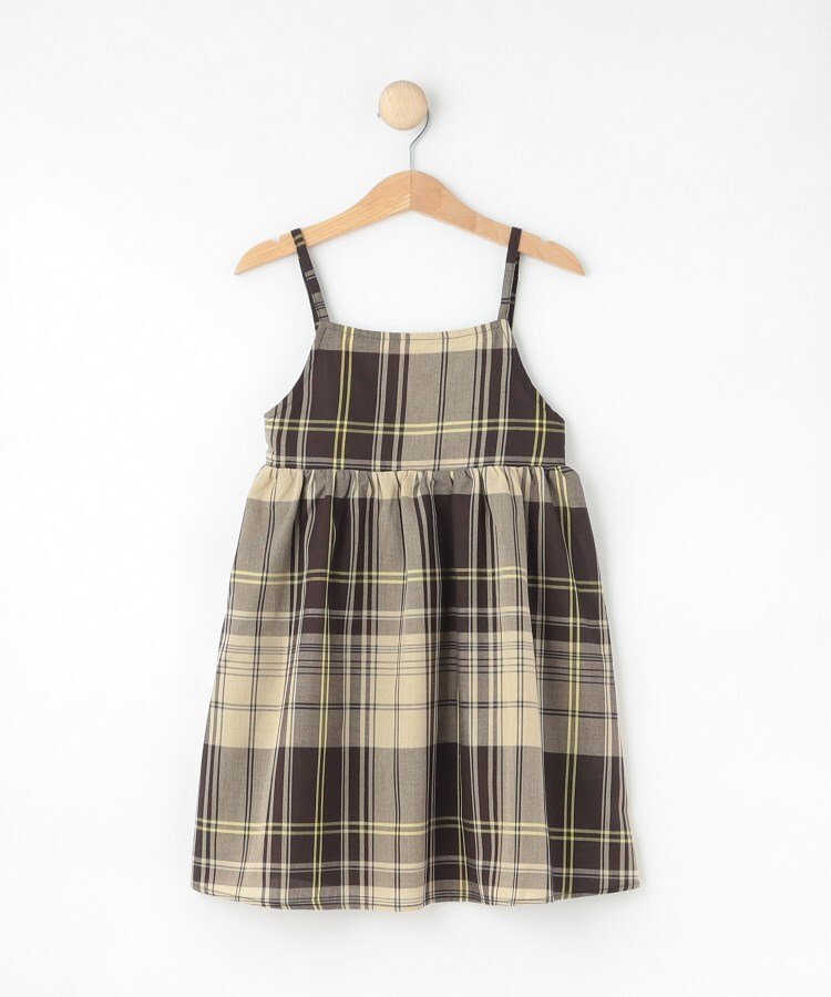 【SALE／60%OFF】Dessin 【リンクコーデ】ガーゼチェックワンピース デッサン ワン...