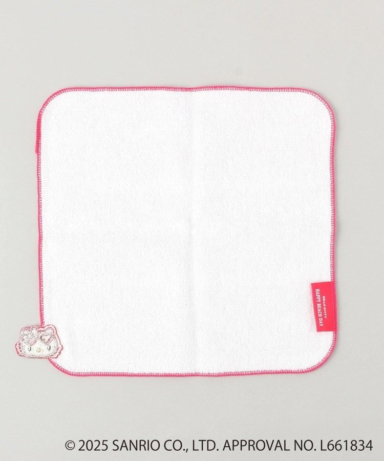 212 KITCHEN STORE 日焼けハローキティ 刺繍ハンドタオル PK トゥーワントゥーキッ...