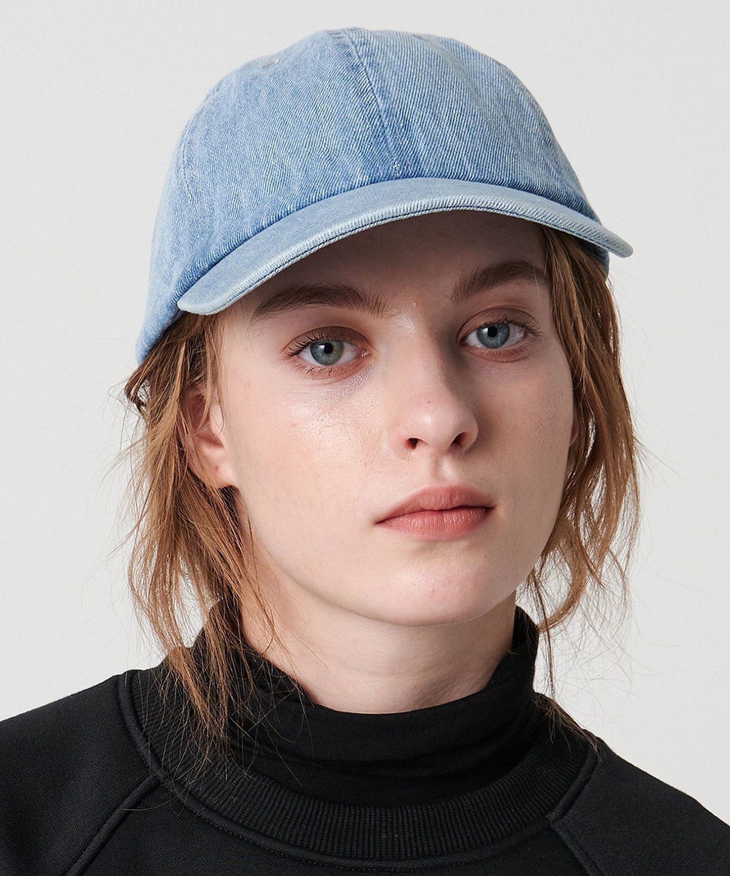 【SALE／50%OFF】ASTRAET ＜ASTRAET＞デニム ベースボールキャップ ユナイテッドアローズ 帽子 キャップ ブルー