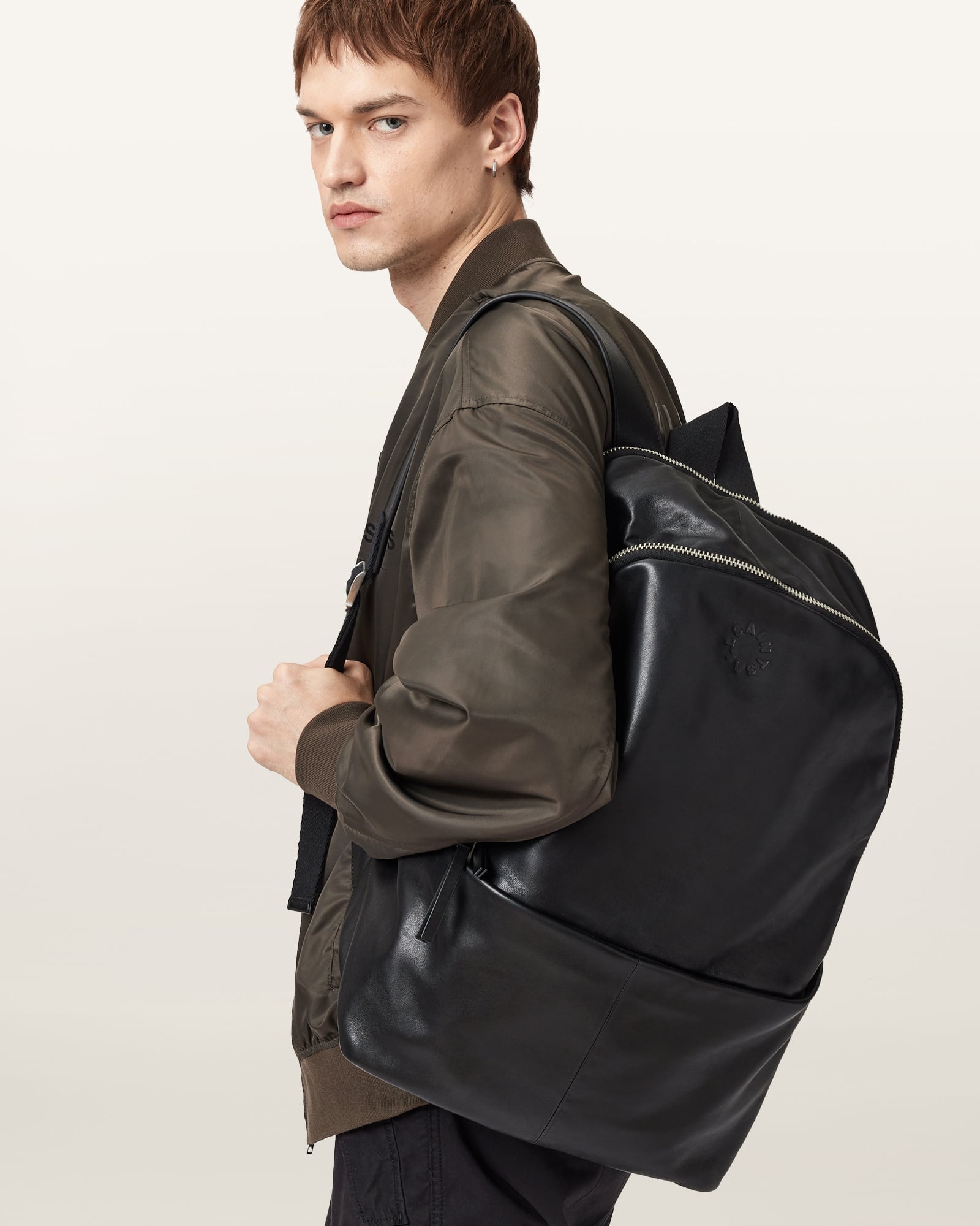 ALLSAINTS (M)FINN UPDATED BACKPAC オールセインツ バッグ リュック・バックパック ブラック【送料無料】