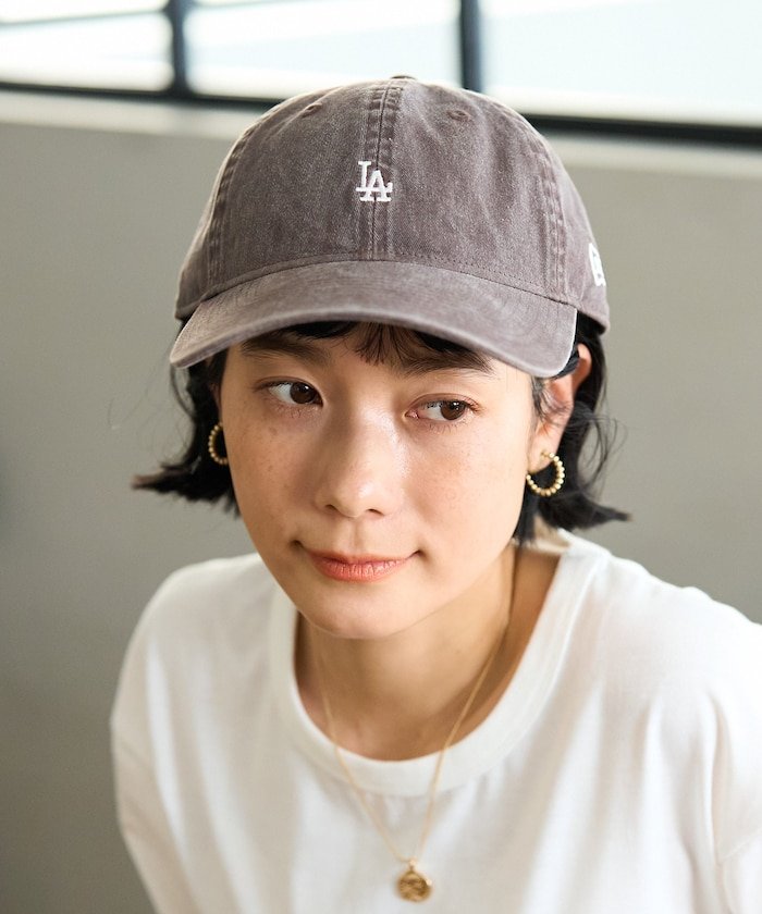 NEW ERA 別注 9TWENTY MICROMINI LOGO CAP フリークスストア 帽子 キャップ ネイビー ブラウン ベージュ ブラック【送料無料】