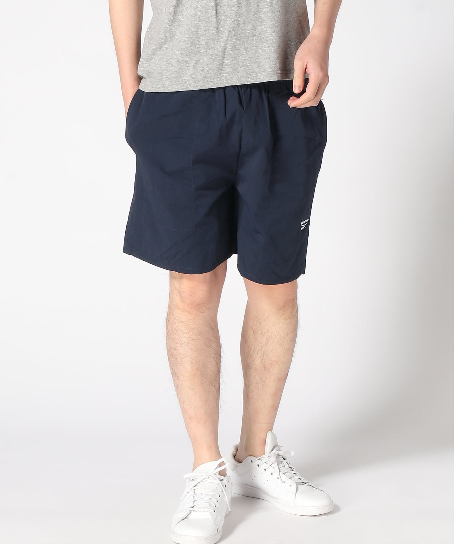 Reebok/(M)ナイロングロブランショーツ ニッキー 水着・スイムグッズ 水着 ブラック ネイビー