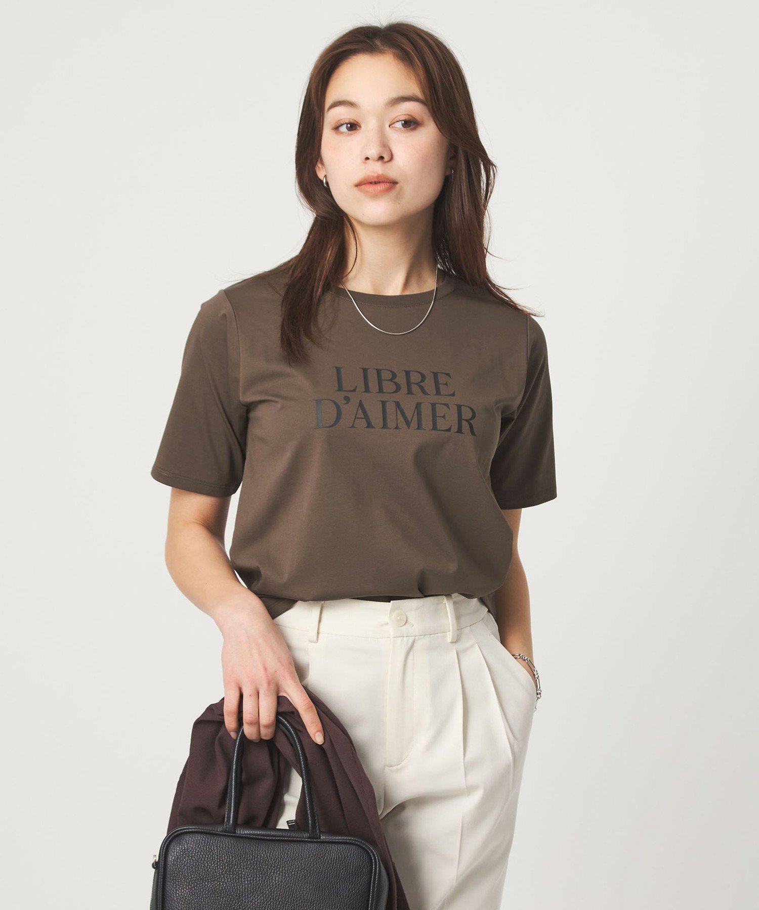UNITED ARROWS green label relaxing ロゴ ショートスリーブ プルオーバー カットソー 接触冷感 ユナイテッドアローズ グリーンレーベルリラクシング トップス カットソー・Tシャツ ブルー【送料無料】