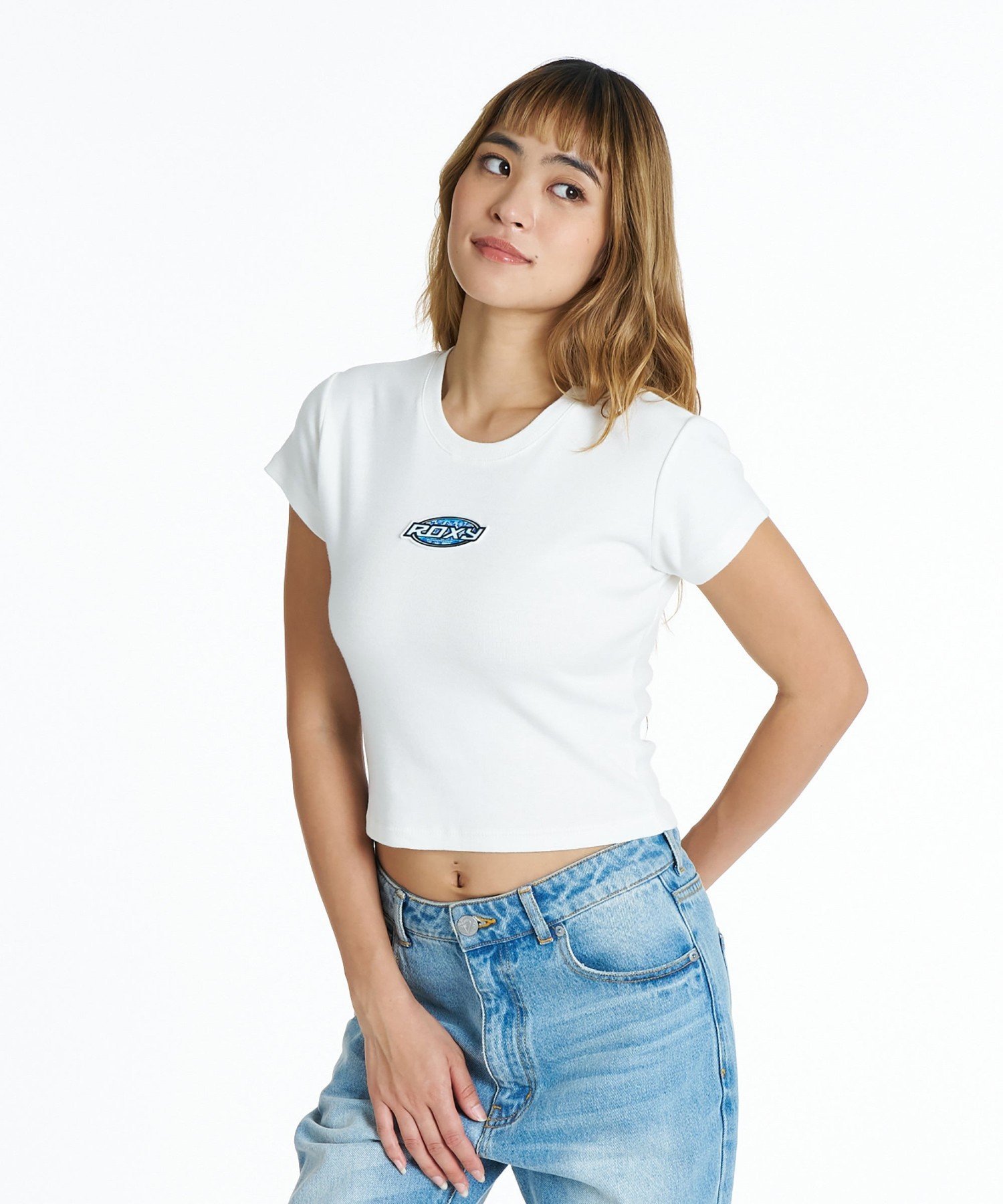 ROXY SURF SOUL S/S TINY T 【2026年夏モデル】 ロキシー トップス カットソー・Tシャツ ホワイト
