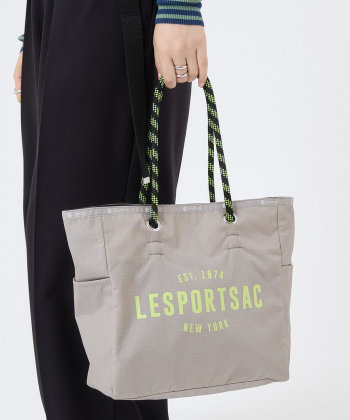 【公式】レスポートサック トートバッグ 1435LE19 LeSportsac レスポートサック バッグ トートバッグ グレー