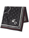 TOMORROWLAND GOODS TOMORROWLAND シルクプリント スカーフ トゥモローランド ファッション雑貨 スカーフ・バンダナ ブラウン カー...