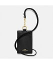 【SALE/62%OFF】COACH OUTLET 【公式】ID ランヤード コーチ アウトレット 財布・ポーチ・ケース パスケース・定期入れ ブラック【送料無...