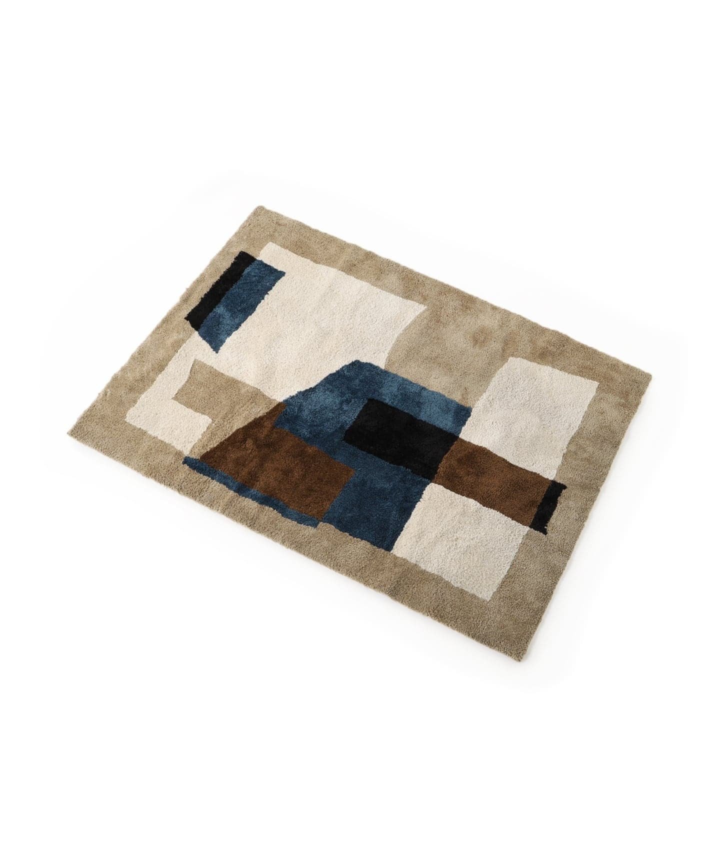 JOURNAL STANDARD FURNITURE GEOMETRIC RUG 120*160 ジオメトリックラグ ジャーナルスタンダードファニチャー インテリア・生活雑貨 カーペット・ラグ・マット ブルー【送料無料】 stylife-14610471 Rakuten Fashion サンプル画像2