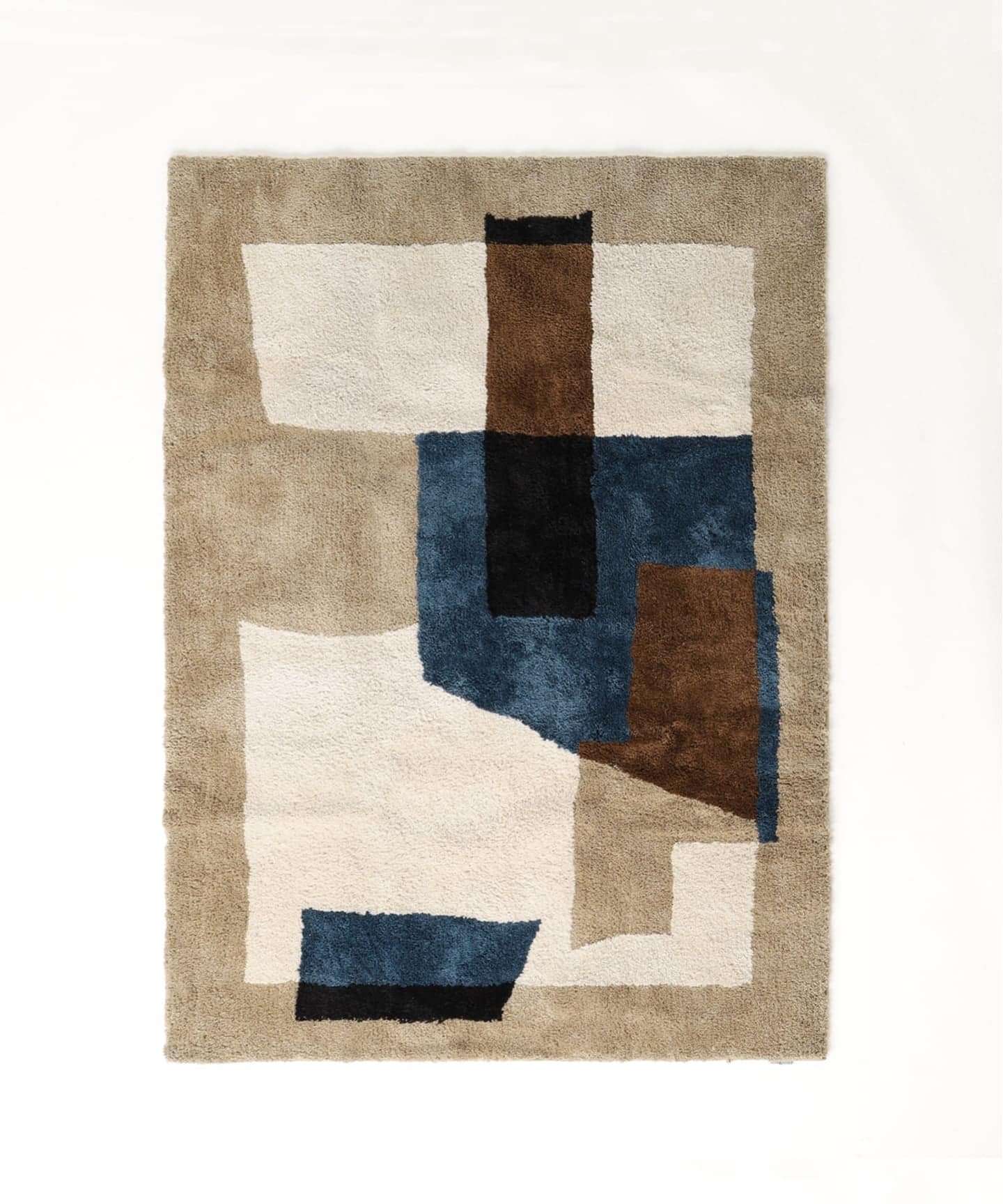 JOURNAL STANDARD FURNITURE GEOMETRIC RUG 120*160 ジオメトリックラグ ジャーナルスタンダードファニチャー インテリア・生活雑貨 カーペット・ラグ・マット ブルー【送料無料】 stylife-14610471 Rakuten Fashion サンプル画像3