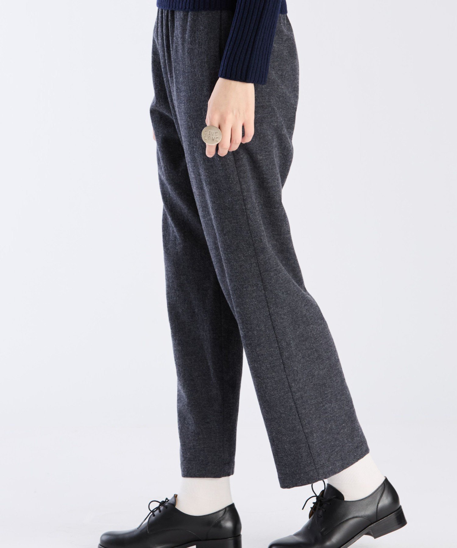 【Outlet】UBJ0 PANTALON パンツ アニエスベー パンツ その他のパンツ グレー