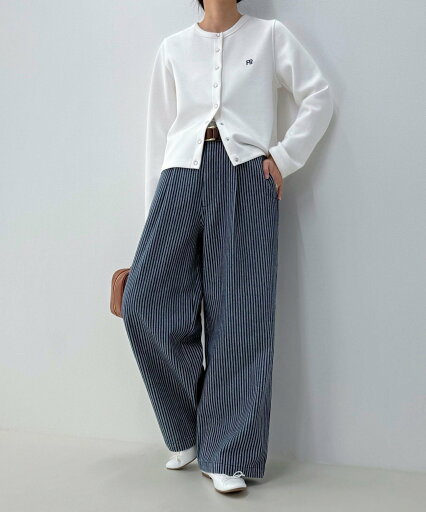 fredy emue 【GEVACO/ゲバコ】《セットアップ対応》タックロングパンツ フレディ アンド グロスター パンツ その他のパンツ ブルー【送料無料】 fredy emue 【GEVACO/ゲバコ】《セットアップ対応》タックロングパンツ フレディ アンド グロスター パンツ その他のパンツ ブルー【送料無料】