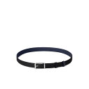 BONAVENTURA リバーシブル スクエアカットバックル ベルト ノービレ * ノービレレザー ボナベンチュラ ファッション雑貨 ベルト ブラック【送料無料...