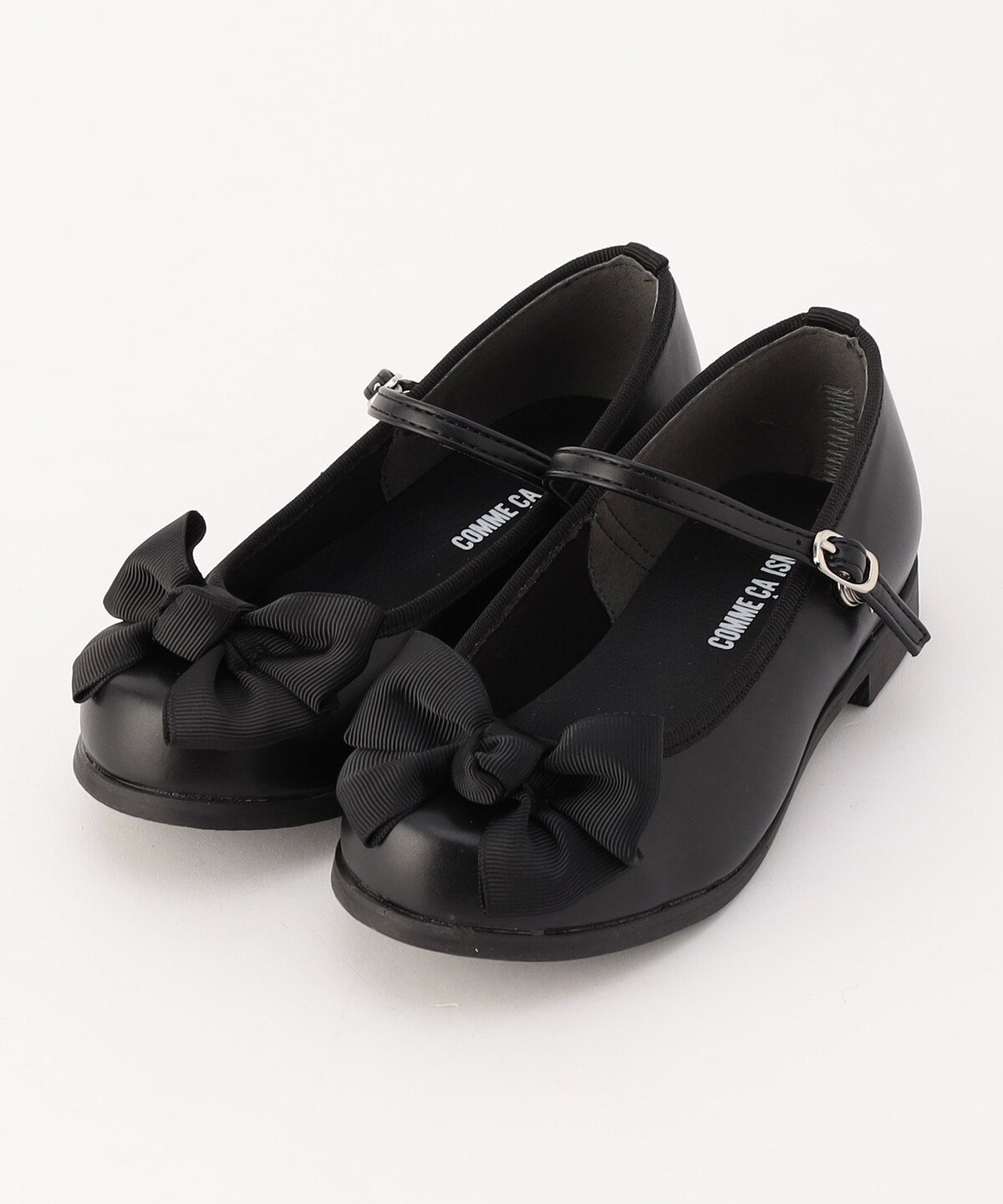 【SALE／10%OFF】COMME CA ISM リボン付き ストラップシューズ コムサイズム シューズ・靴 レースアッ..