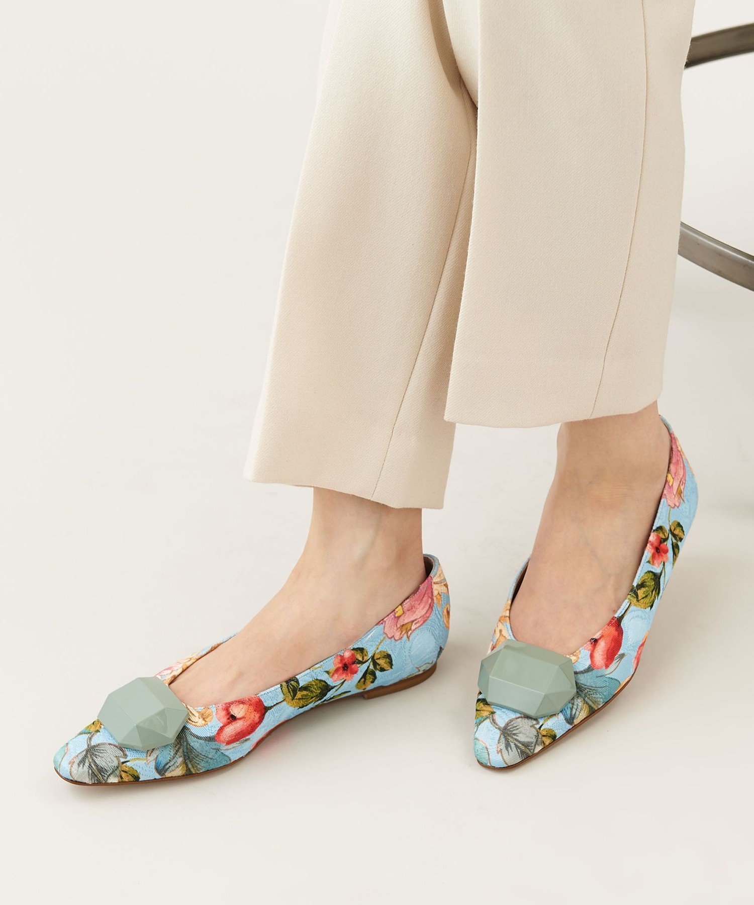 【SALE／80%OFF】ODETTE E ODILE ラストラスオーナメント フラット10↑ ユナイテッドアローズ アウトレット シューズ・靴 パンプス【送料無料】