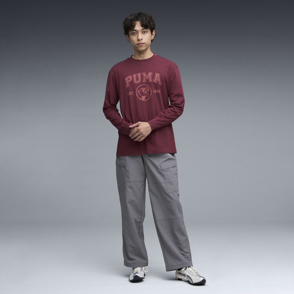 【SALE／30%OFF】PUMA メンズ CORE HERITAGE 長袖 Tシャツ プーマ トップス カットソー・Tシャツ