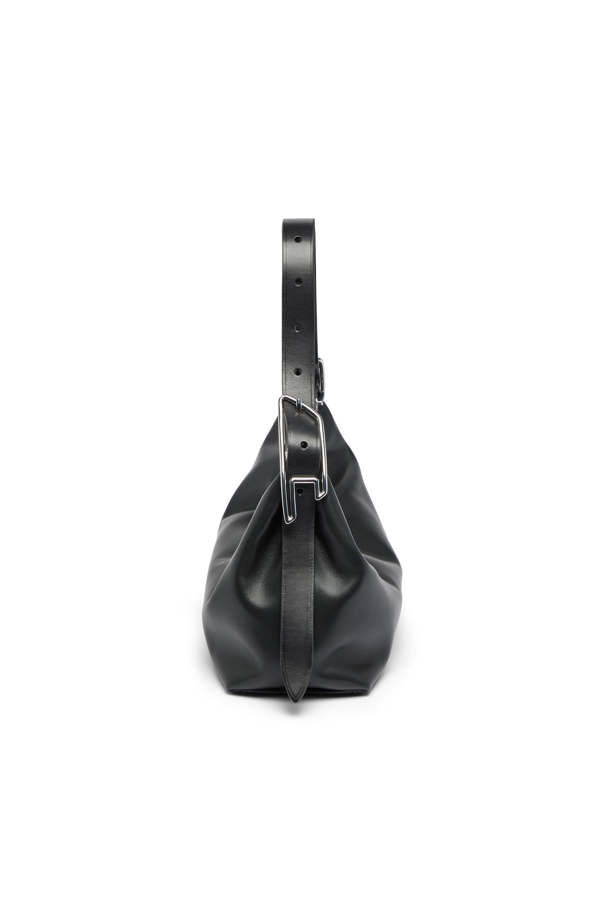 ウィメンズ ショルダーバッグ D LINE SHOULDER ディーゼル バッグ ショルダーバッグ ブラック