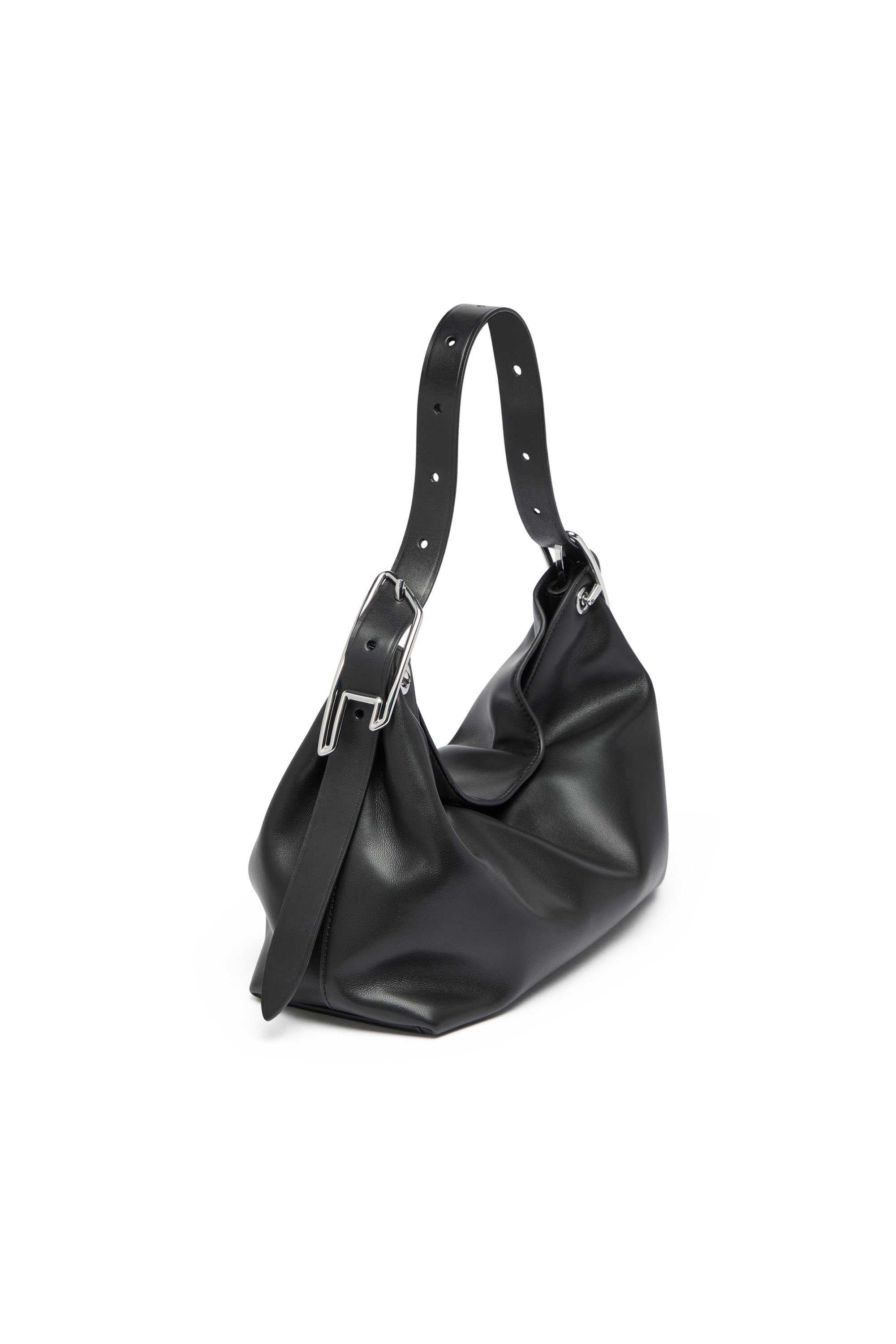 ウィメンズ ショルダーバッグ D LINE SHOULDER ディーゼル バッグ ショルダーバッグ ブラック