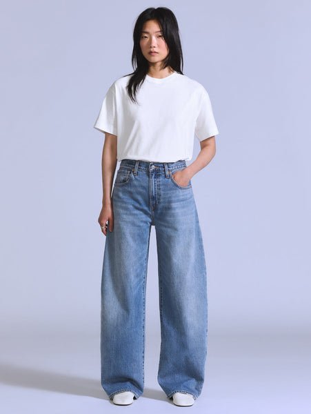 BLUETAB(TM) DROP バレルジーンズ ミディアムインディゴ リーバイス パンツ ジーンズ・デニムパンツ