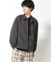 【SALE／30%OFF】NUMERALS (M)URBANFITコーチJKT ニコアンド ジャケット・アウター その他のジャケット・アウター グレー ブラック ベージュ【送料無料】