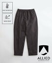 【SALE／70%OFF】ADAM ET ROPE' HOMME 【ALLIED/アライド】ダウン ピンタックパンツ / 撥水性 / 保温性 アダムエロペ パンツ その他のパンツ ブラック【送料無料】