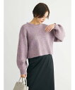 【SALE/70%OFF】Green Parks ・ELENCARE DUE ミックスシャギーニット グリーンパークス トップス ニット ピンク ベージュ ブラウン グリーン(4)