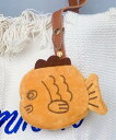 Pochi Pouch Pochi Pouch/(W)たい焼き ミニ ポーチ チェルカ 財布・ポーチ・ケース ポーチ オレンジ