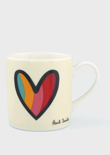 Paul Smith ウィメンズ スワールハート マグカップ ポール・スミス ファッション雑貨 その他のファッション雑貨 シルバー Paul Smith ウィメンズ スワールハート マグカップ ポール・スミス ファッション雑貨 その他のファッション雑貨 シルバー
