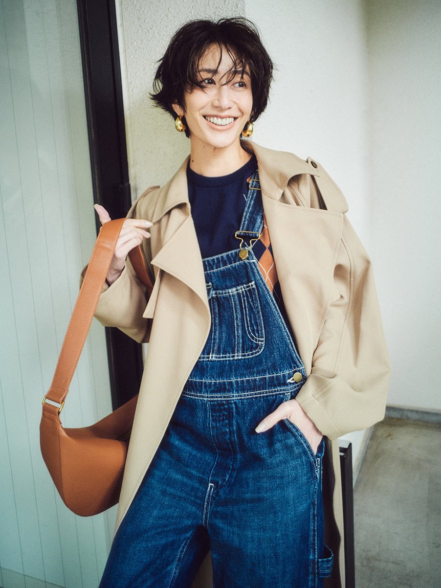 【SALE／50%OFF】Mila Owen アーガイルニットトップス ミラオーウェン トップス ニット ネイビー ベージュ【送料無料】 stylife-15520638 Rakuten Fashion サンプル画像3
