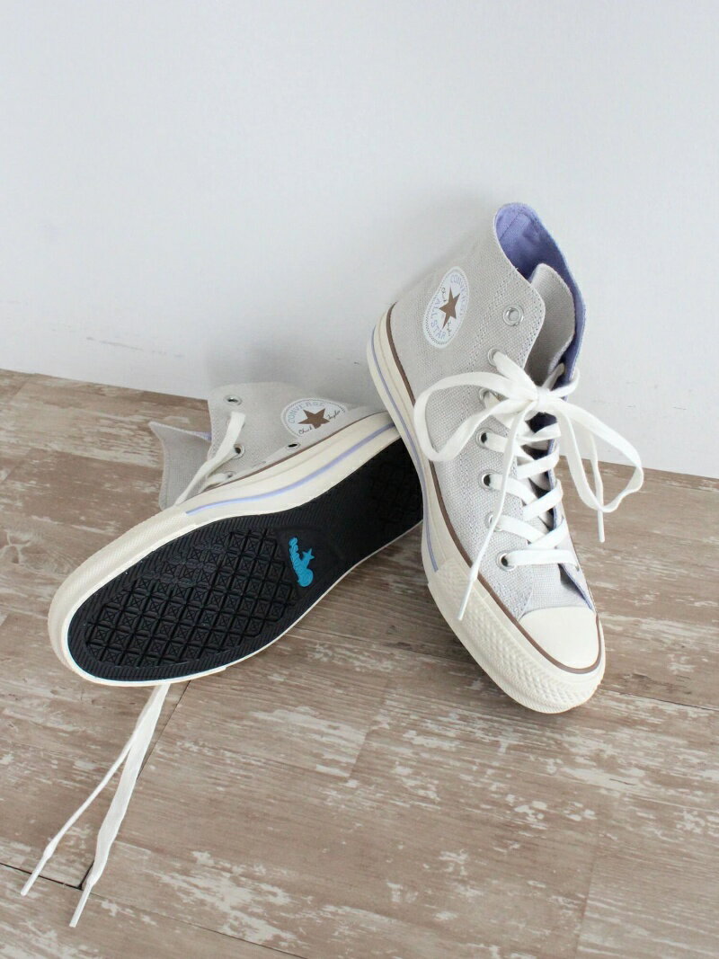 【SALE／70%OFF】earth music&ecology CONVERSE*earth ALLSTAR 100 HI アースミュージック&エコロジー シューズ・靴 スニーカー ベージュのサムネイル