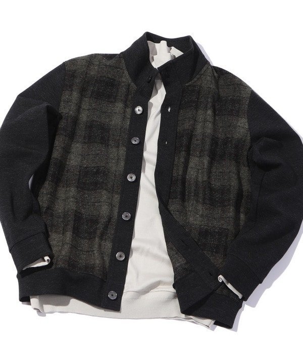 MEN'S BIGI メンズ トップス メンズ ビギ DISTINCTION MEN'S BIGI【SALE/50%OFF】DISTINCTION MEN'S BIGI 【PANIFICIO ROMA】ツーディー圧縮ジャージカーディガン メンズ ビギ トップス カーディガン グリーン ブラック【送料無料】