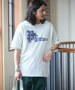 シップス 【SALE／40%OFF】SHIPS *【SHIPS別注】RUSSELL ATHLETIC: OLD ENGLISH プリント Tシャツ シップス トップス カットソー・Tシャツ ホワイト グレー ネイビー