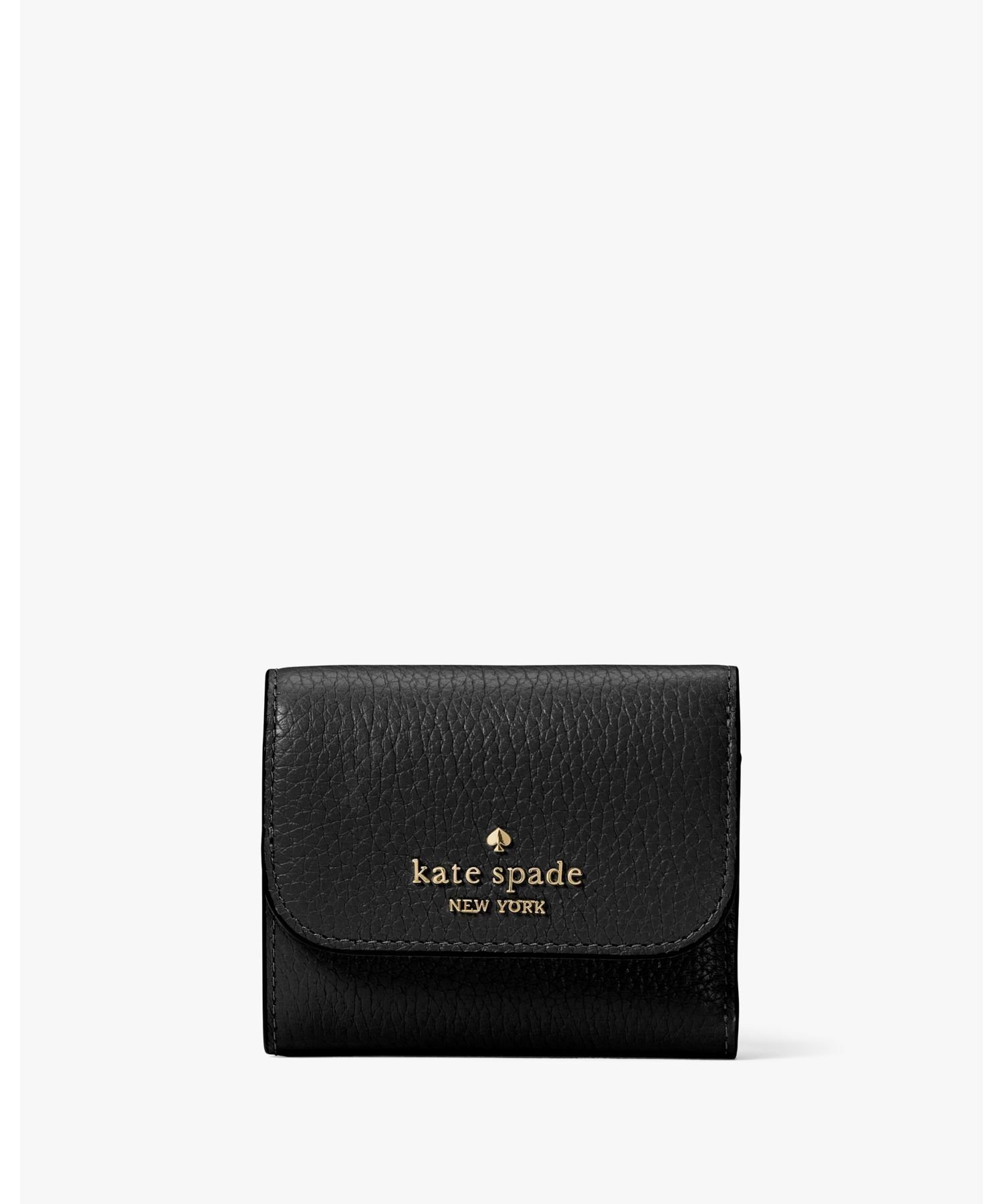 ケイトスペード ポーチ（レディース） 【SALE／70%OFF】kate spade new york レイラ スモール トリフォールド ウォレット ケイトスペードニューヨーク 財布・ポーチ・ケース 財布 ブラック【送料無料】