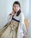 ひよこ商店 ひよこ商店 ハーフ成人式 袴 3点セット 10歳 女の子 アイスグレー銀彩 ウタタネ 着物・浴衣・和装小物 着物 グレー【送料無料】