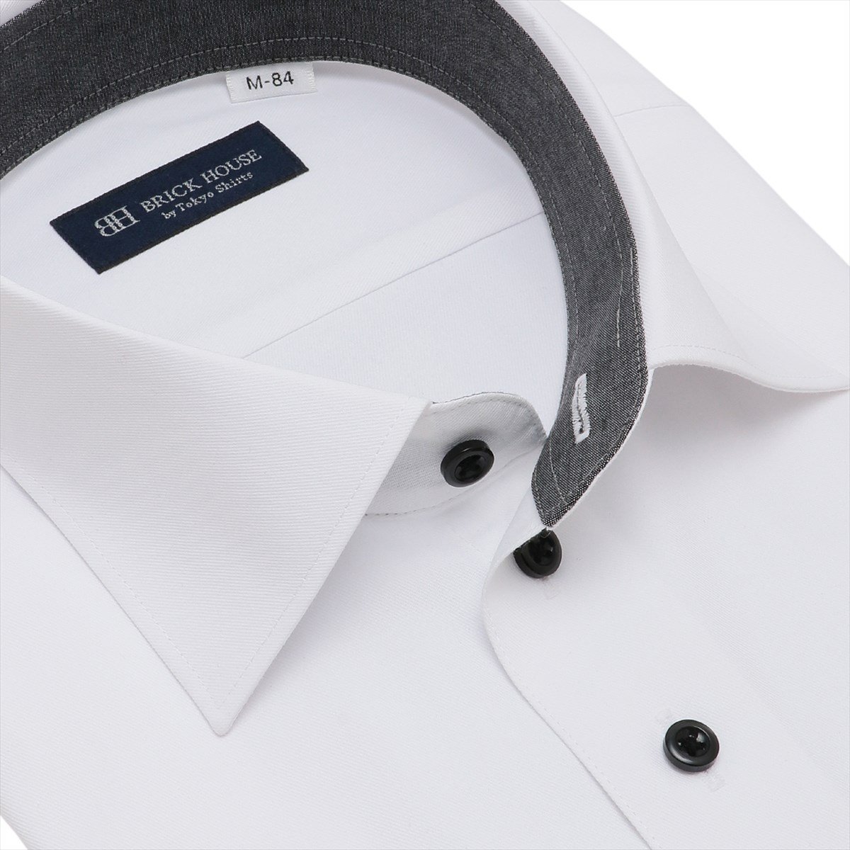 【SALE／20%OFF】BRICK HOUSE by Tokyo Shirts 【透け防止】 ワイド 長袖 形態安定...