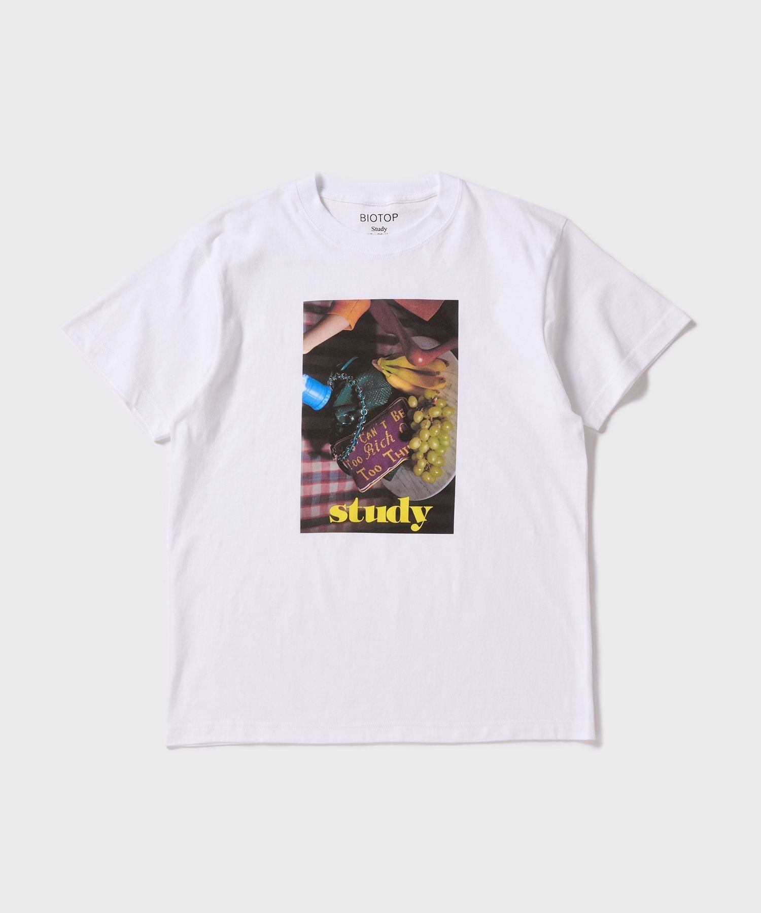 bonjour records 【STUDY for BIOTOP】Photo T-Shirts 26SS ボンジュールレコード トップス カットソー・Tシャツ ホワイト【送料無料】