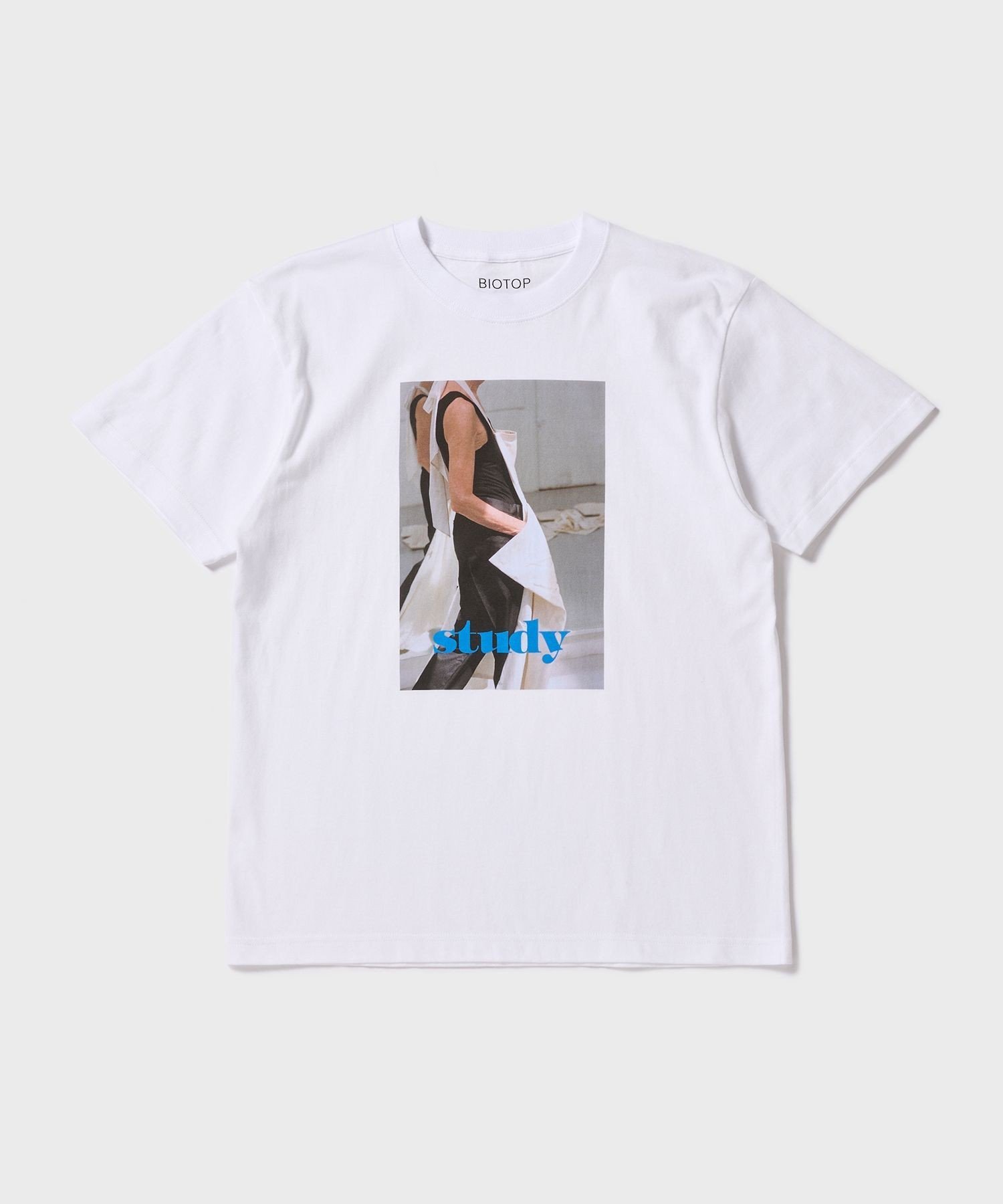 bonjour records 【STUDY for BIOTOP】Photo T-Shirts 26SS ボンジュールレコード トップス カットソー・Tシャツ ホワイト【送料無料】