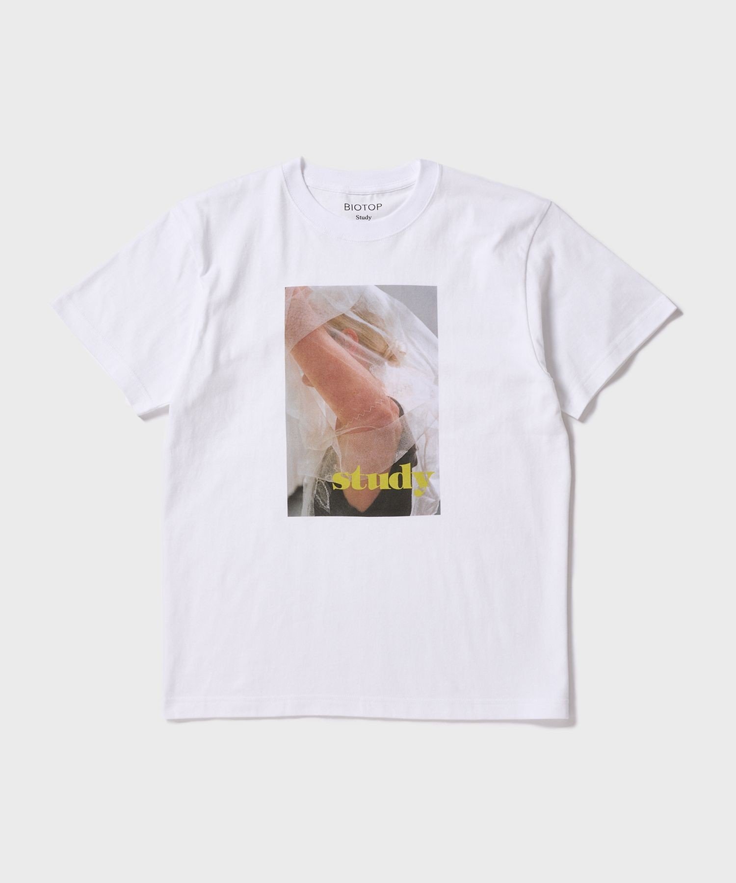 bonjour records 【STUDY for BIOTOP】Photo T-Shirts 26SS ボンジュールレコード トップス カットソー・Tシャツ ホワイト【送料無料】