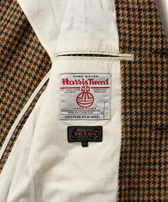 Harris Tweed Sack Sport Coat 38-16-0117-803: Gun Club Check