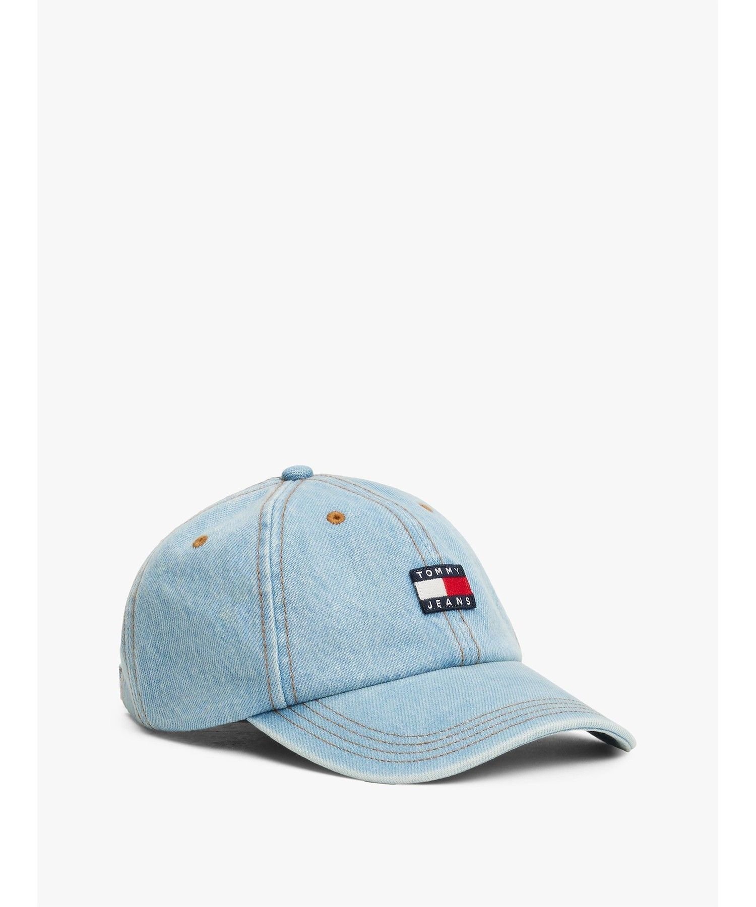 TOMMY JEANS ヘリテージデニムキャップ トミーヒルフィガー 帽子 キャップ ブルー【送料無料】