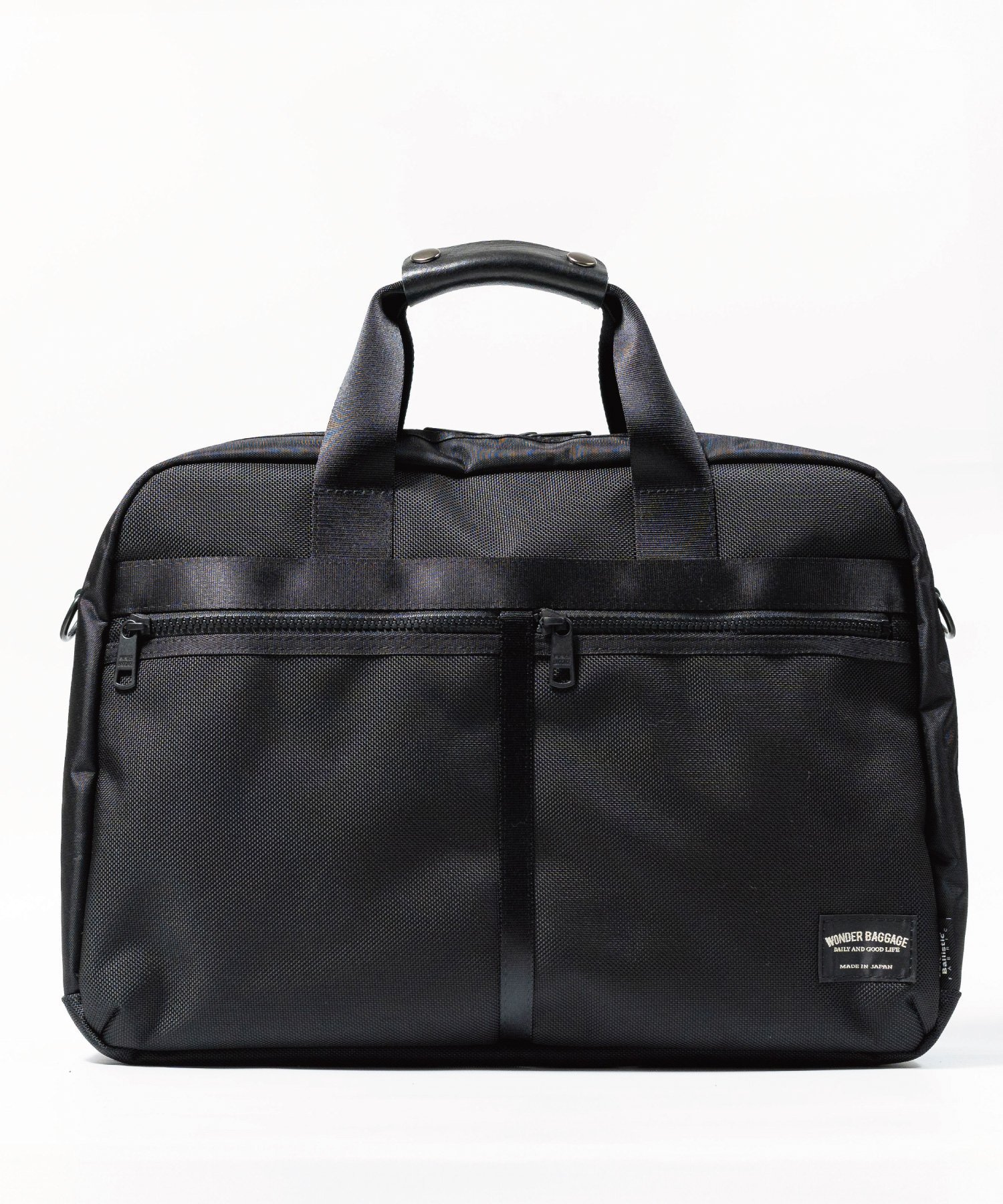 WONDER BAGGAGE WONDER BAGGAGE アクティベートブリーフ 軽量 バッグ コーデュラバリスティック ワンダーバゲージ バッグ ビジネスバッグ・ブリーフケース ブラック【送料無料】