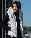 VIOLA VIOLA 総柄フルジップパーカーベスト アウターベスト シルバーバレット トップス パーカー・フーディー ホワイト ブラック シルバー【送料無料】(4)