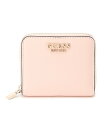 GUESS (W)CORINA Zip Around Wallet ゲス 財布・ポーチ・ケース 財布 ブラック ホワイト ピンク ブルー【送料無料】 3