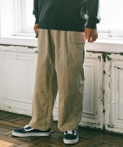 【SALE/30%OFF】BAYFLOW コーデュロイカーゴパンツ ベイフロー パンツ その他のパンツ ブラウン ベージュ ブラック【送料無料】 【SALE/30%OFF】BAYFLOW コーデュロイカーゴパンツ ベイフロー パンツ その他のパンツ ブラウン ベージュ ブラック【送料無料】