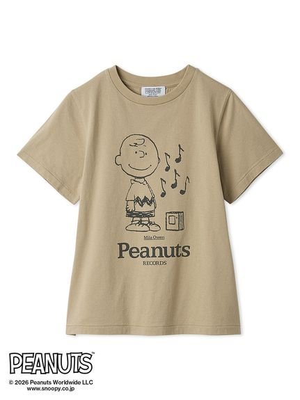 Mila Owen 【PEANUTS RECORDS】チャーリー・ブラウンTシャツ ミラオーウェン トップス ニット グリーン ホワイト ベージュ【送料無料】 stylife-15646530 Rakuten Fashion サンプル画像3