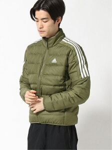 adidas Sports Performance エッセンシャルズ ダウンジャケット [Essentials Down Jacket] アディダス アディダス ジャケット・アウター ダウンジャケット・ダウンベスト グリーン ネイビー【送料無料】