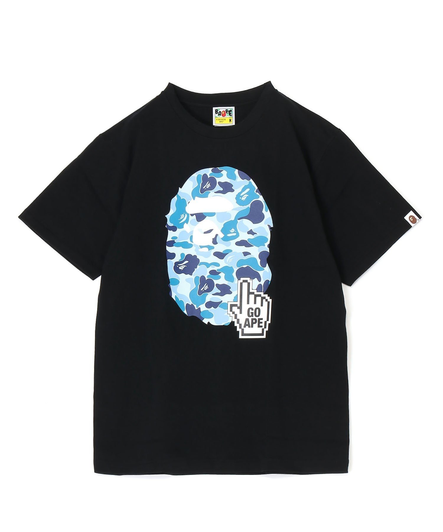 A BATHING APE ABC CAMO BAPE ONLINE TEE -ONLINE EXCLUSIVE-  ٥  ȥåץ åȥT ֥å ۥ磻ȡ̵